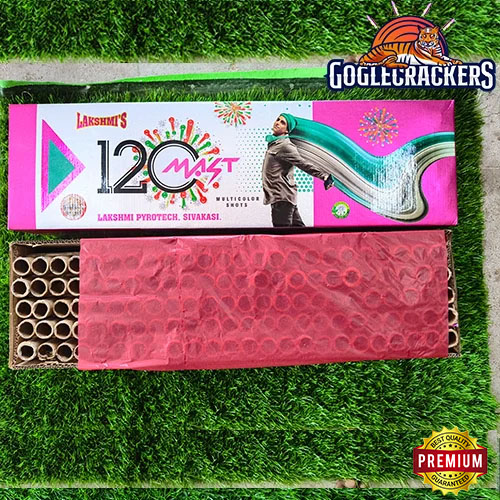 120 Shot (Multi Color With Crackling)