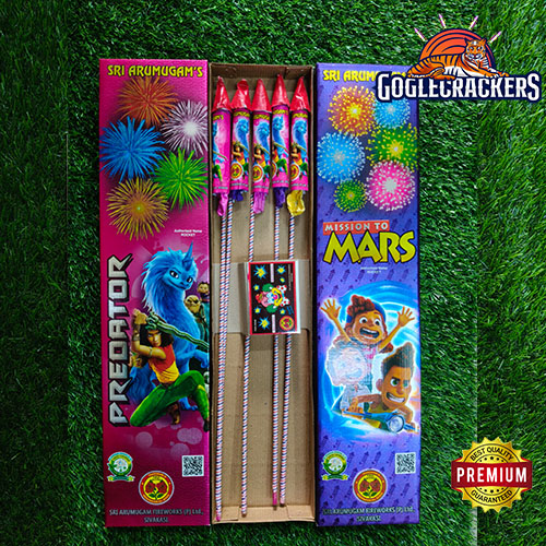 Mega Colour Rockets (5 Pcs)
