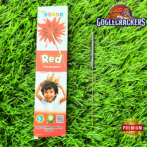 7cm Red Sparklers