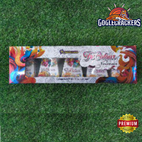 Mega Tri Colour (5 Pcs) Red & Green With Crackling